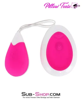 0321M      Rechargeable Sweetheart Pink Wireless Vibrating Sex Egg