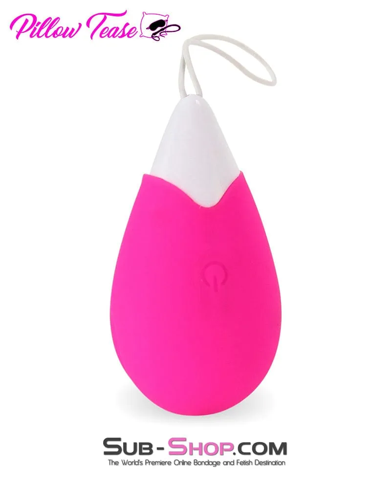 0321M      Rechargeable Sweetheart Pink Wireless Vibrating Sex Egg