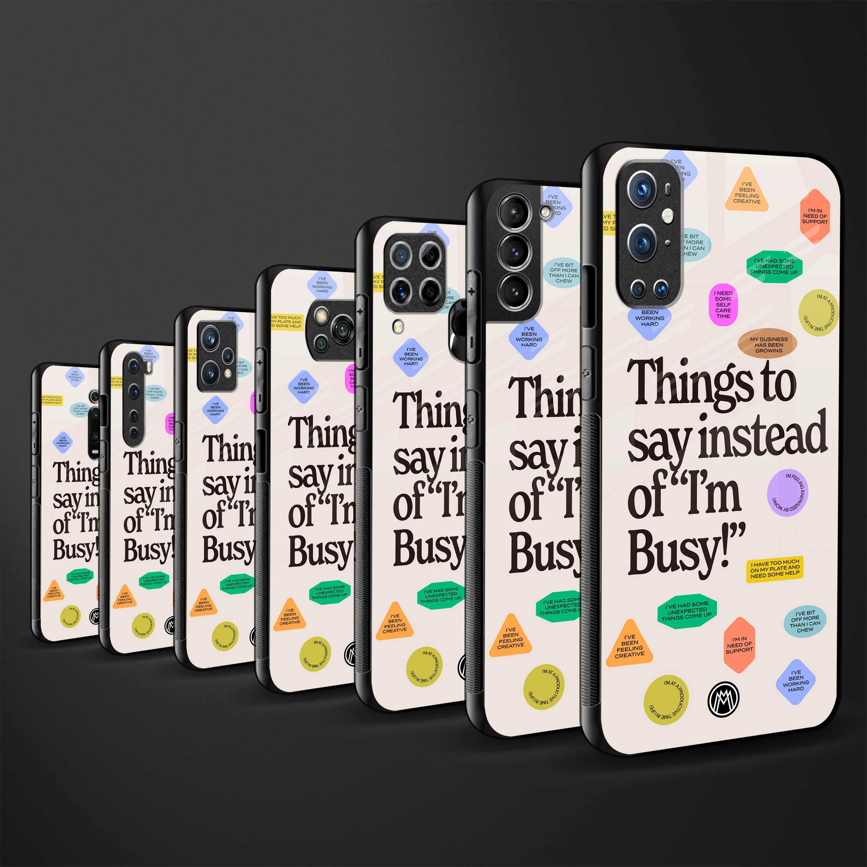 10 Things To Say Phone Case for Samsung Galaxy A10| Glass Case