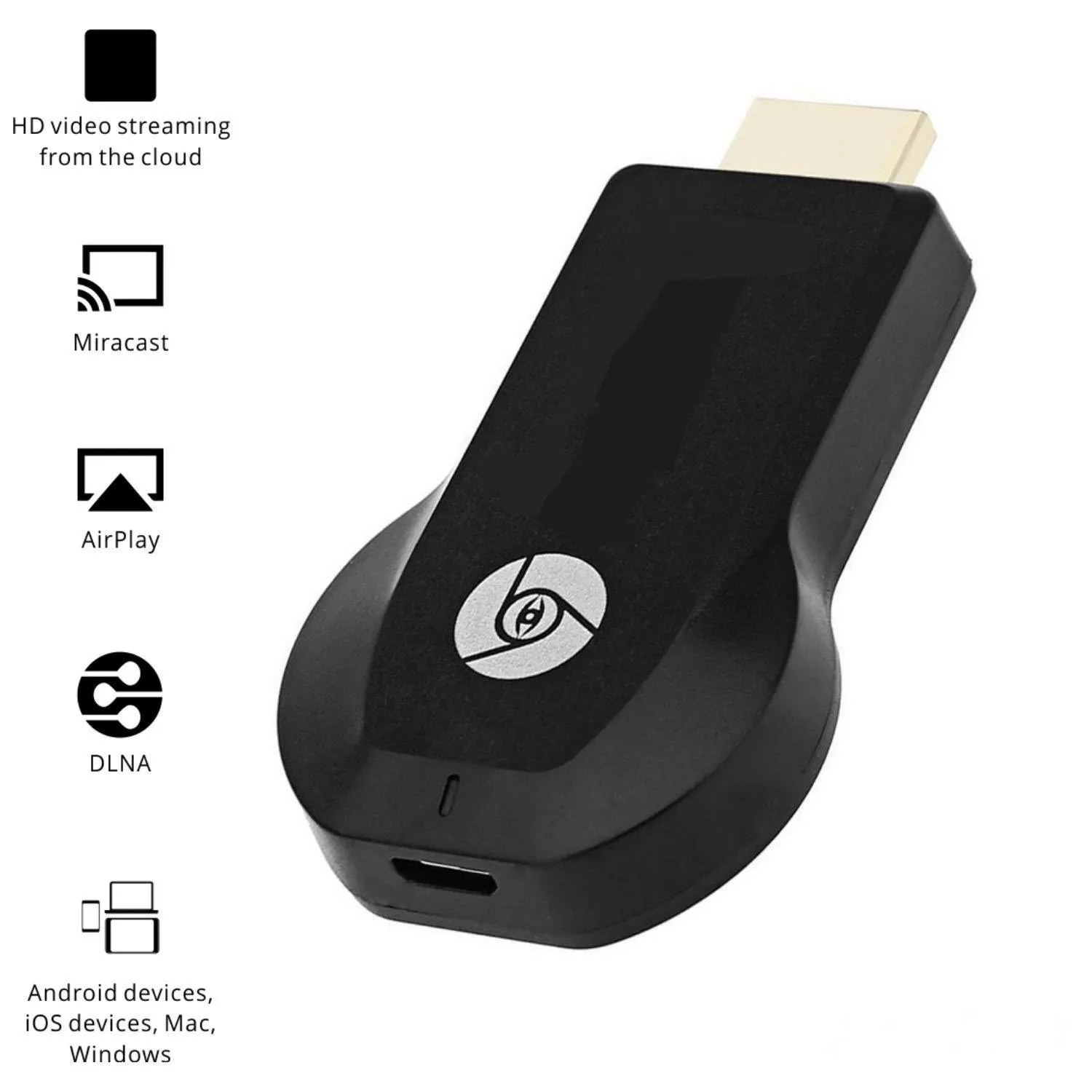 100% Original Anycast Wifi HDMI Dongle Wireless Display Media Streaming Device Media Streaming Device