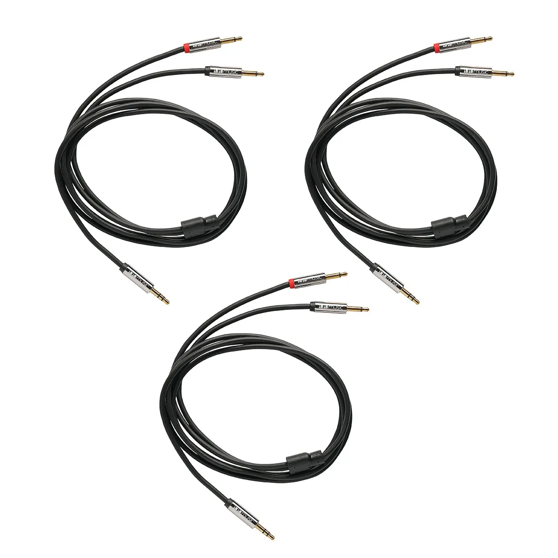 1010music 3.5 mm Male to Male Stereo Breakout Cable