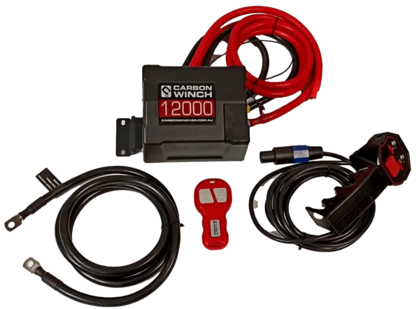 12 Volt Winch Control Box V2 - Complete with wireless controller