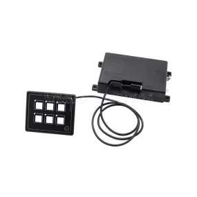 12V 6 Way Camper Van Light Up Membrane Touch Panel & Control Box