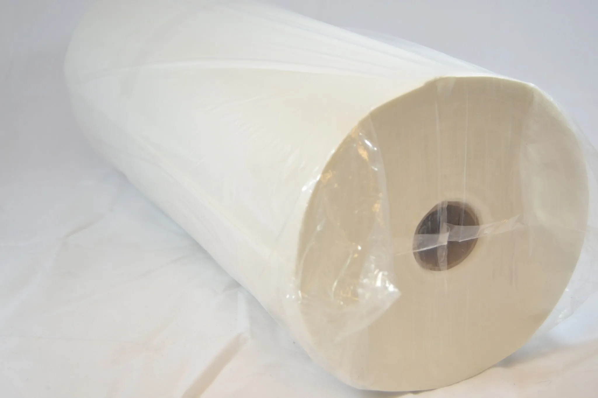 1.5 oz White Wash-away, Tear-away Stabilizer 28" x 50 yd Continuous Roll