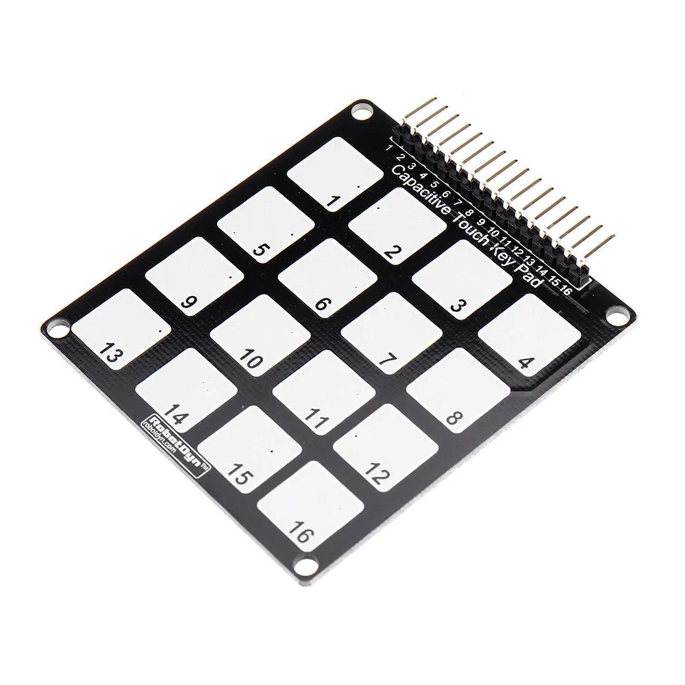 16 Keys Capacitive Touch Key Pad Module Keyboard