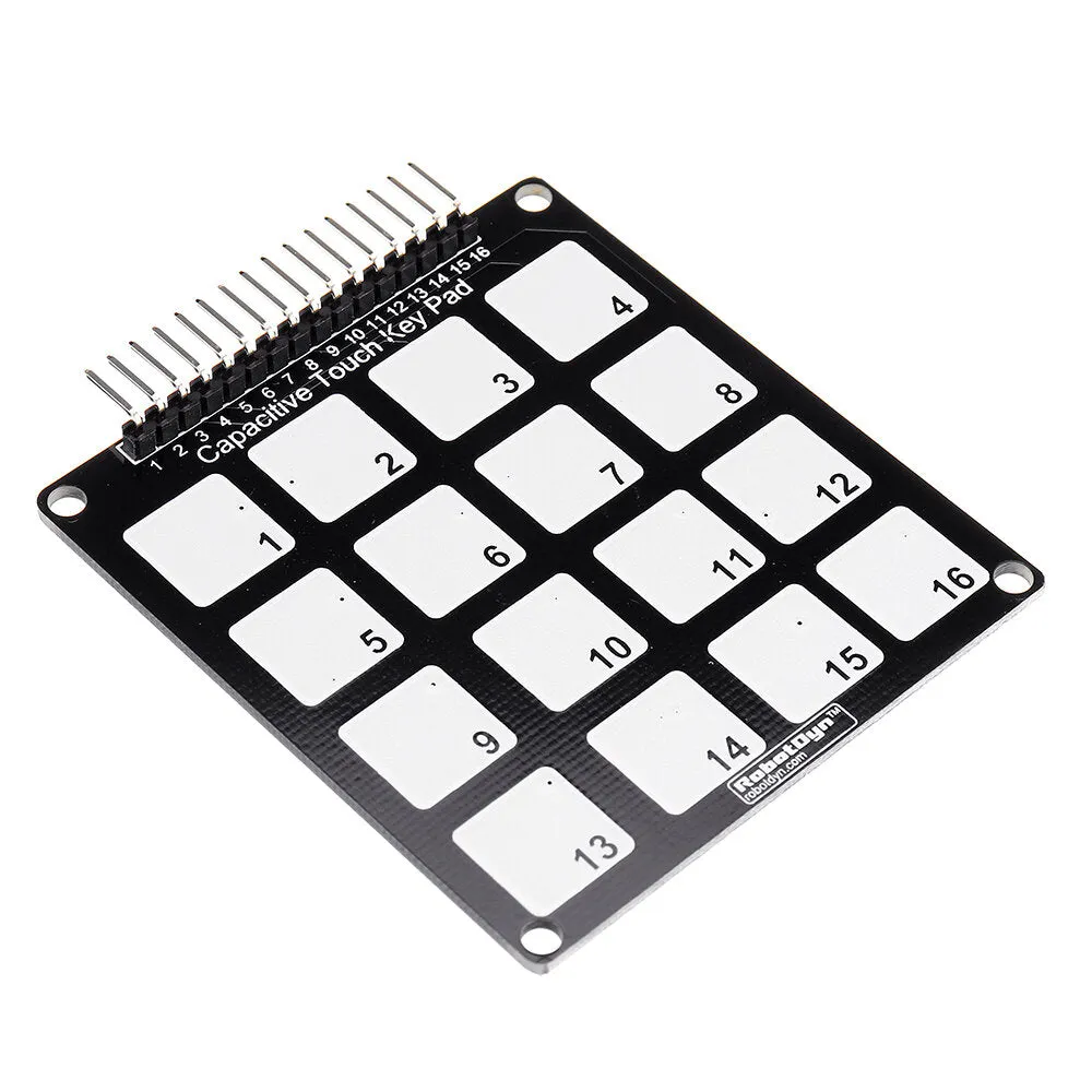 16 Keys Capacitive Touch Key Pad Module Keyboard