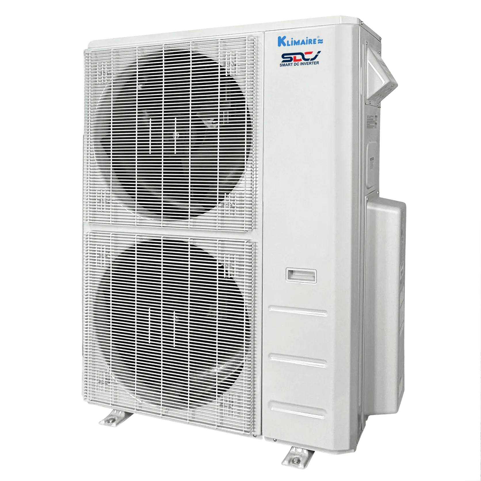 2-Zone Klimaire 21.1 SEER2 Multi Split Floor-ceiling Air Conditioner Heat Pump System 18 24