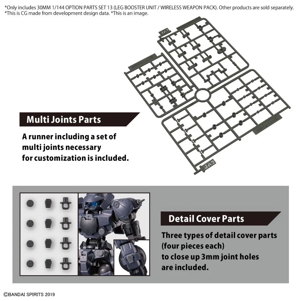 30 Minute Missions #13 Optional Parts (Leg Booster/Wireless Weapon Pack) Accessory Set