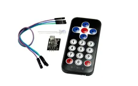 38KHz Infrared IR Wireless Remote Control  Receiver Module Kit for Arduino Pi