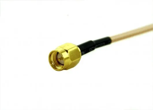 50cm length - SMA male to SMA male plug pigtail cable RG316