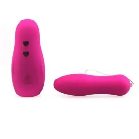 7305M      12 Function Wireless Remote Control Pink Silicone Waterproof Bullet Vibe