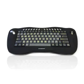 Accuratus Toughball HIVIS Keyboard with Integrated Trackball