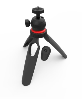 Active Mini Tripod with Wireless Shutter Remote & Camera/GoPro Mount