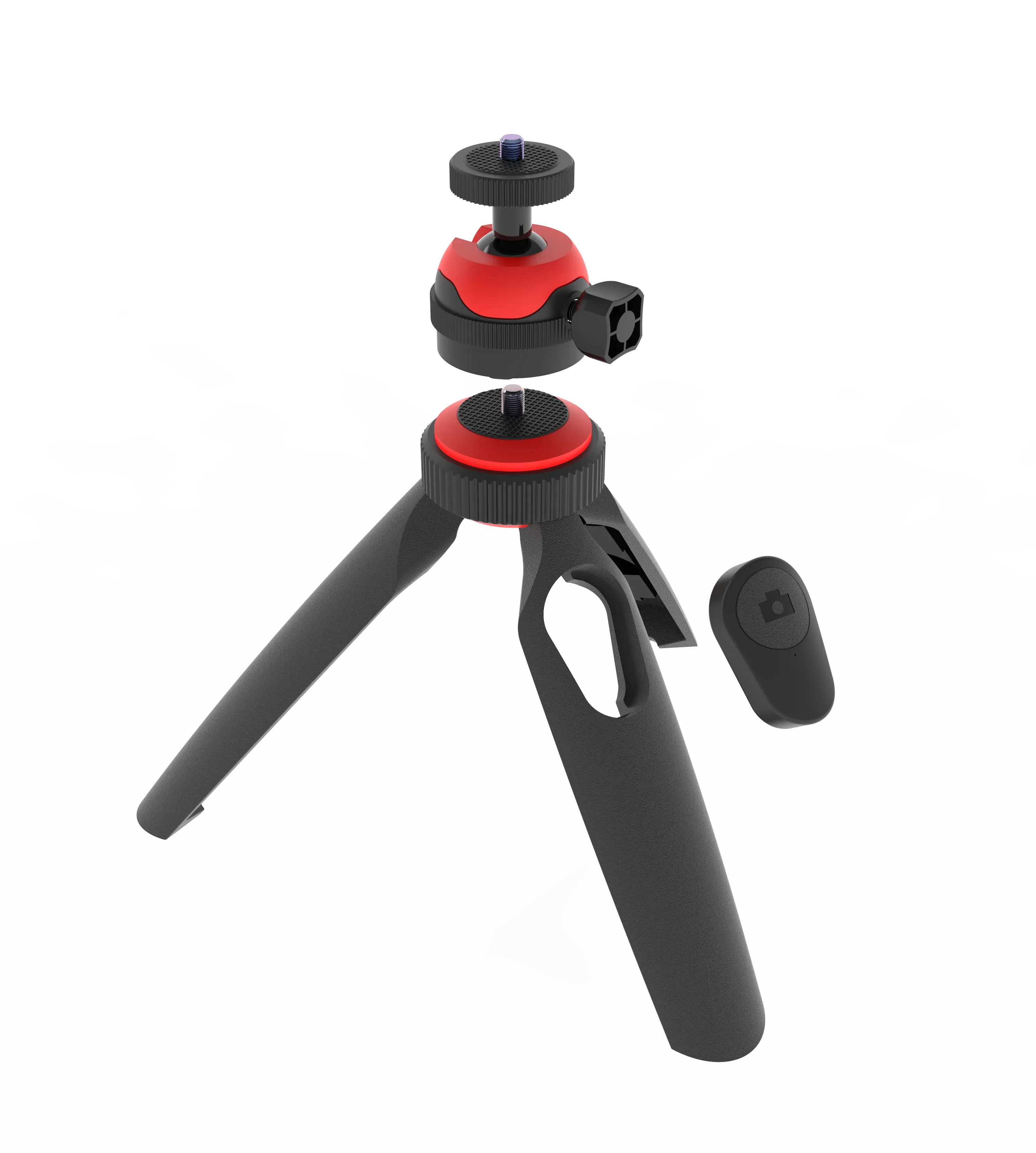 Active Mini Tripod with Wireless Shutter Remote & Camera/GoPro Mount