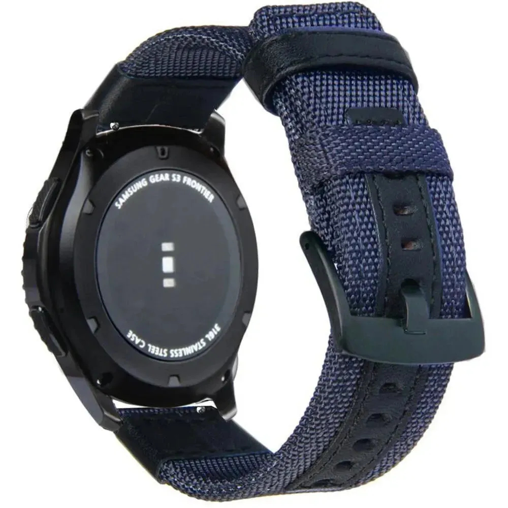 Adjustable Size Watch Nylon Woven Watch Strap