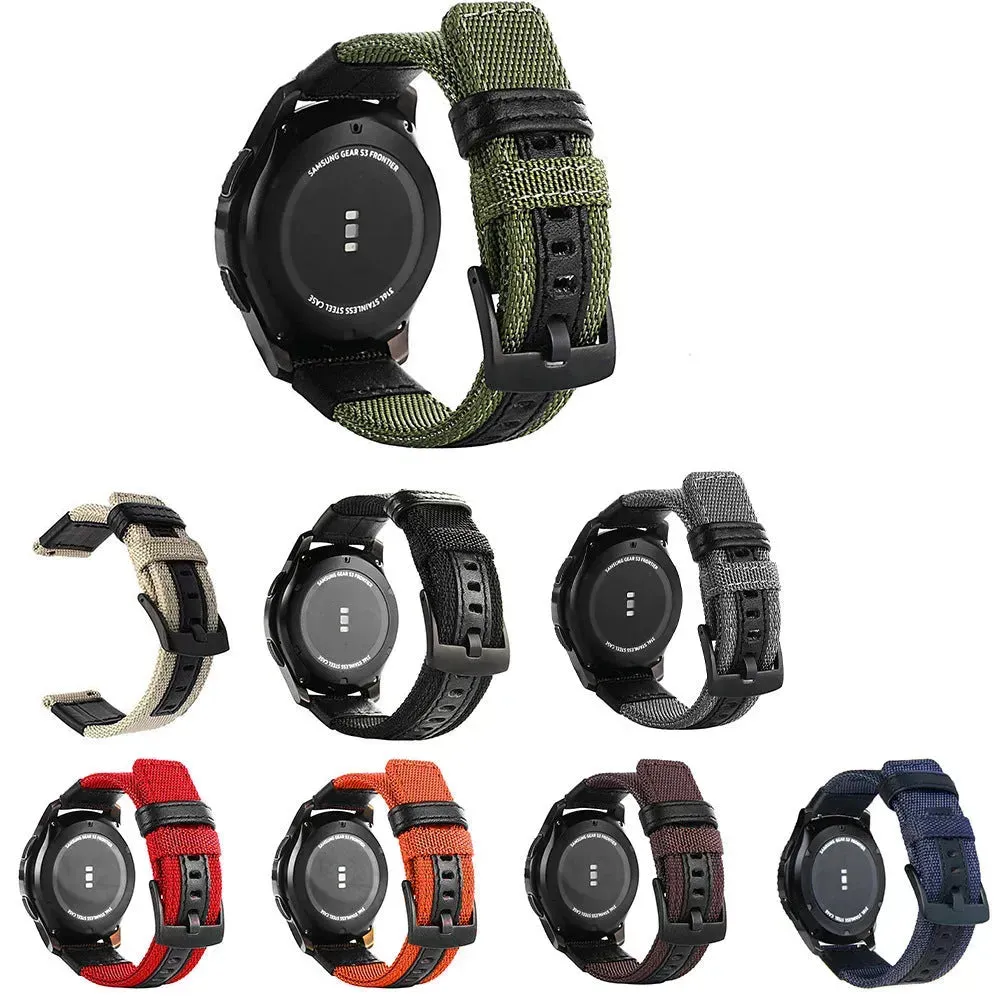 Adjustable Size Watch Nylon Woven Watch Strap