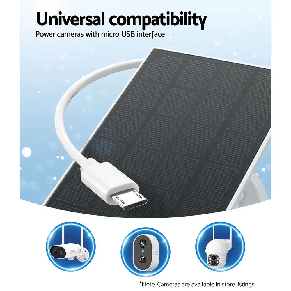 Adjustable Waterproof Solar Panel for Wireless Security Camera - UL-Tech