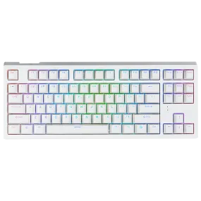 Aftershock Oden V2 TKL | 87 Key Wired Mechanical Keyboard (White)