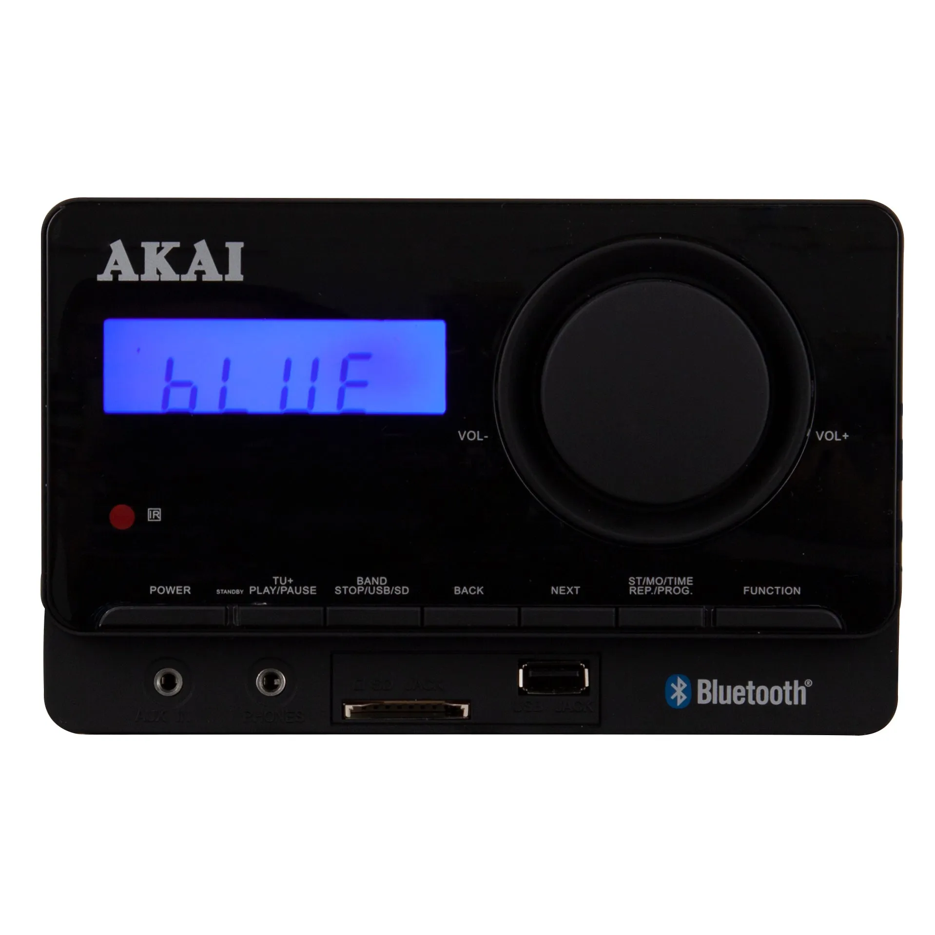 Akai Core Stereo System with Bluetooth CD Micro DAB Radio Black