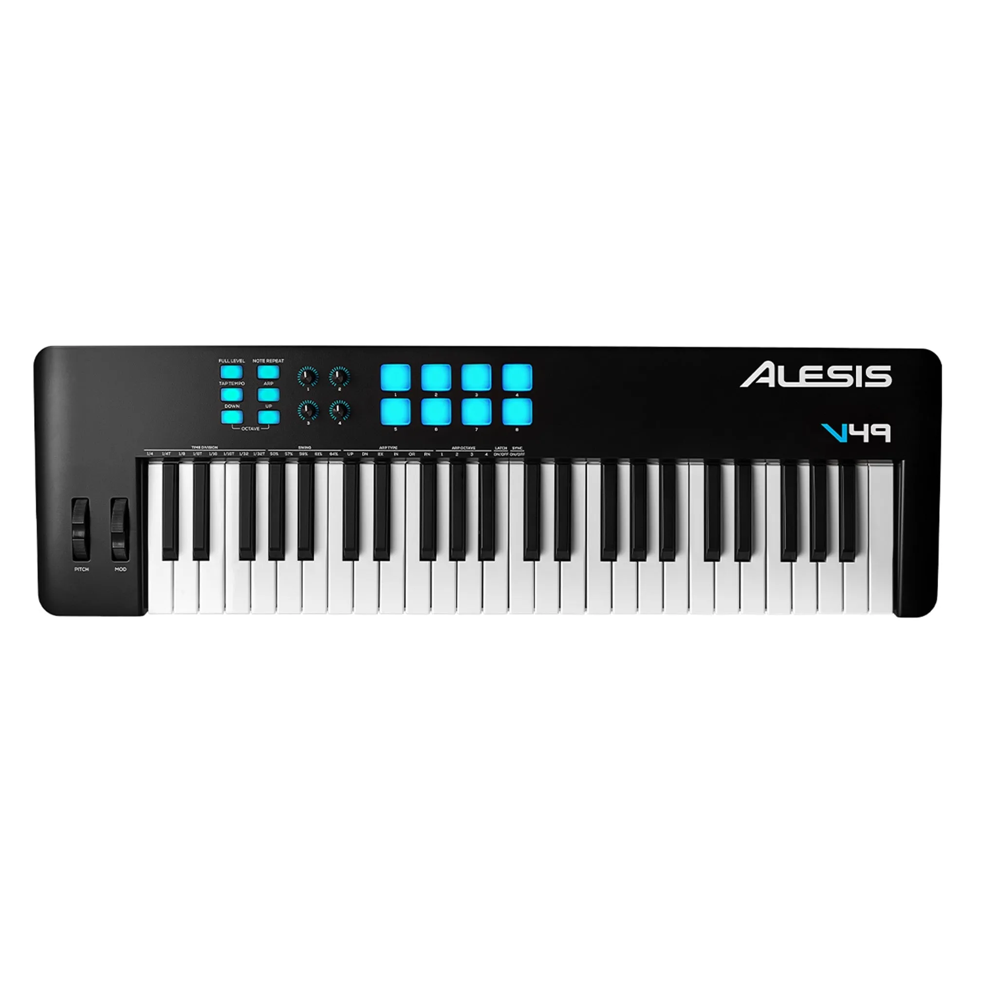 Alesis ALES-V49 MKII 49 Key USB Midi Controller With Drum Pads