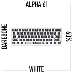 Alpha 61 - 60% Wireless Mechanical Keyboard Barebone Kit