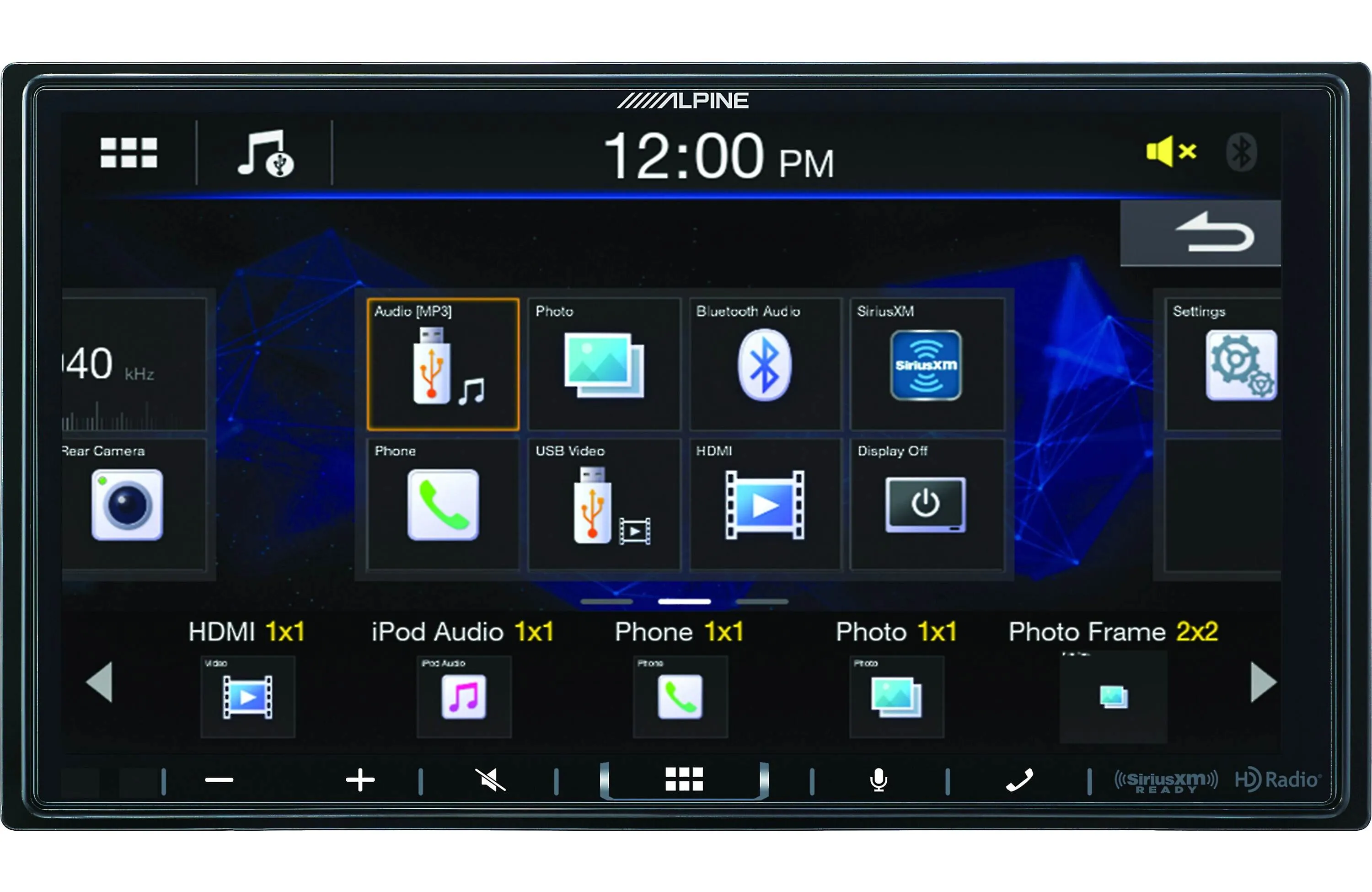 Alpine iLX-407  7" Mech-less Receiver With Apple Carplay and Android Auto with iDATALink Support