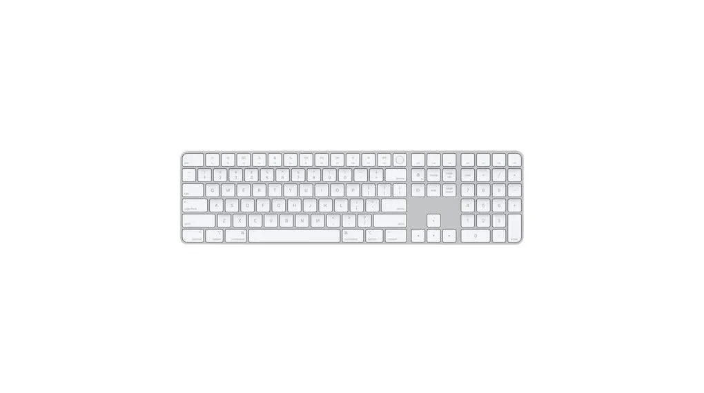 Apple Magic Keyboard With Touch Id And Numeric Keypad - Keyboard - Bluetooth, Usb-C - Qwertz - Hungarian