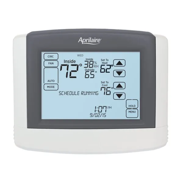 Aprilaire 8600 WiFi Programmable Thermostat with IAQ Control