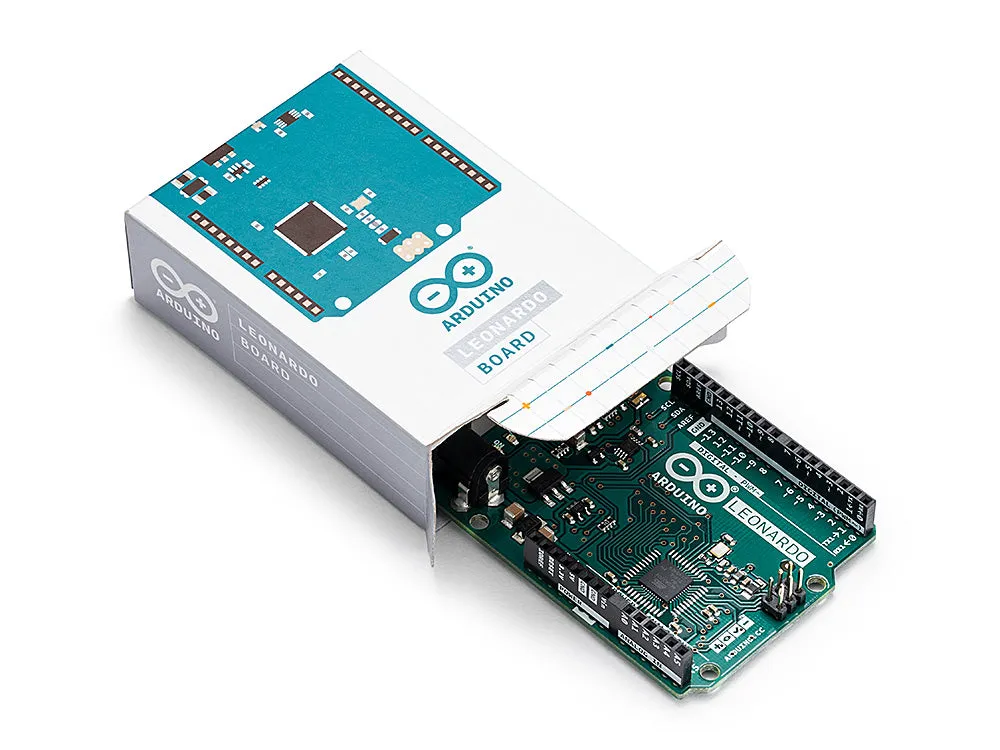 Arduino Leonardo with Headers