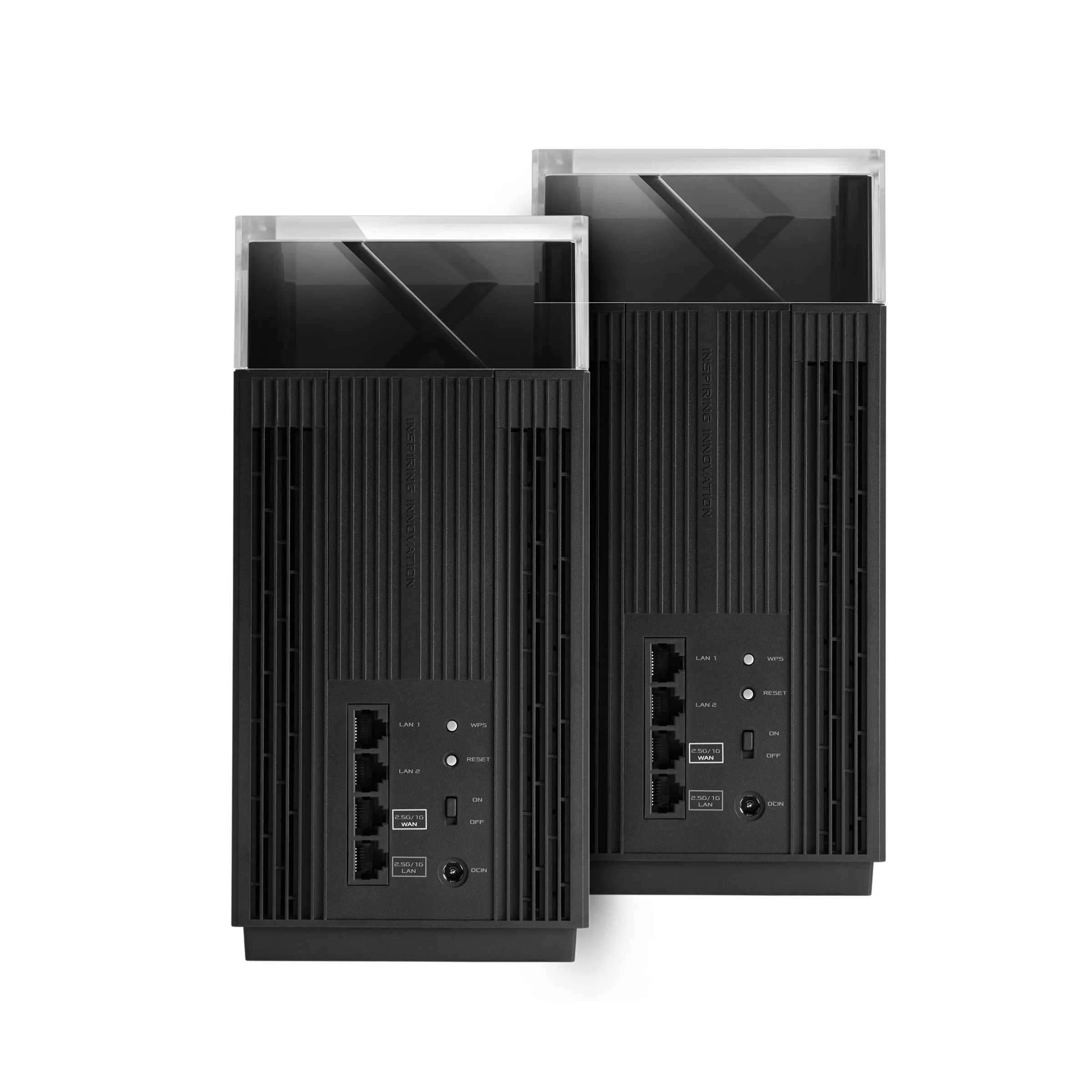 Asus Zenwifi Pro Xt12 - Wi-Fi System (2 Routers) - Up To 6000 Sq.Ft - Mesh - Gige, 2.5 Gige - Wi-Fi 6 - Tri-Band