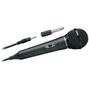 Audio-Technica ATR-1100 ATR Series Dynamic Vocal/Instrument Microphone (Unidirectional, ATR1100)