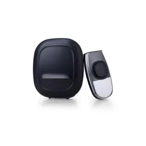 Battery Operated Wireless Doorbell Black