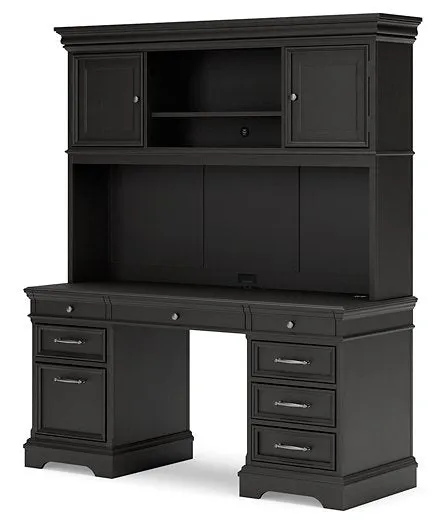 Beckincreek Home Office Credenza with Hutch