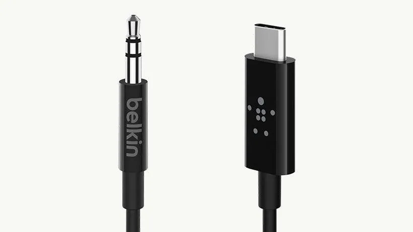 Belkin F7U079BT06-BLK audio cable 1.8 m 3.5mm Black