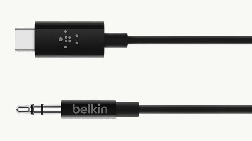 Belkin F7U079BT06-BLK audio cable 1.8 m 3.5mm Black