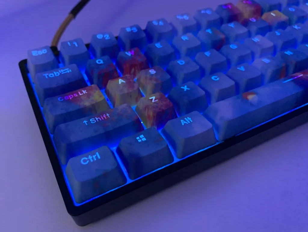 Blue Gem Keycap Set - Alpherior Keys