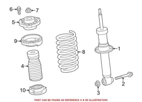 BMW Coil Spring – Rear 33536787202