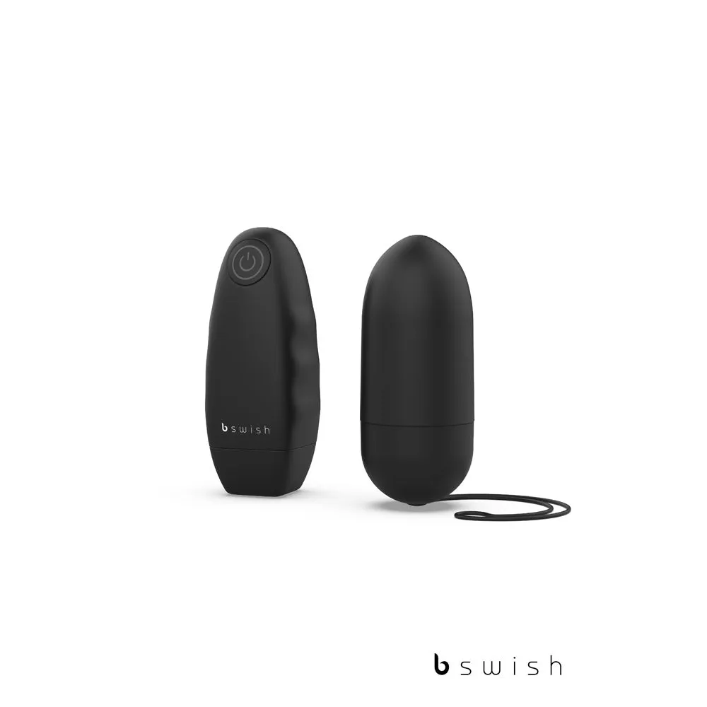 Bnaughty Classic Unleashed Remote Controlled Egg - Black