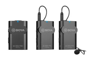 BOYA Dual-Channel Digital Wireless Microphone (BY-WM4 Pro)