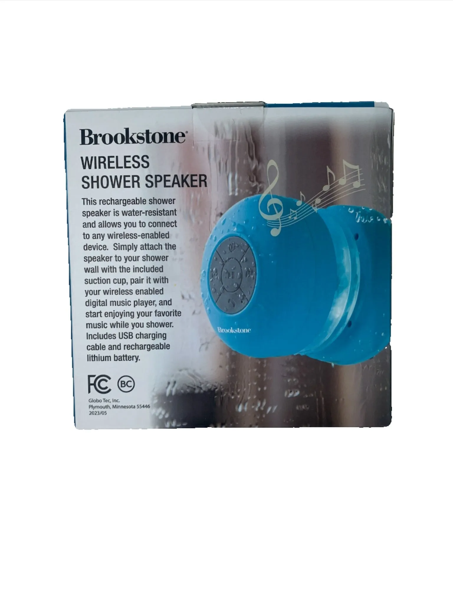 Brookstone Wireless Shower Speaker