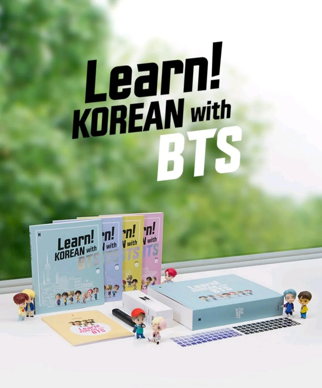 BTS - LEARN KOREAN WITH BTS BOOK PACKAGE