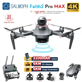 C-FLY Faith2 Pro Drone 4K Professional 3-Axis Gimbal 5G Wifi GPS FPV