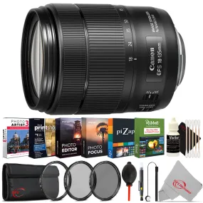 Canon EF-S 18-135mm F 3.5-5.6 Is USM Lens  with Free Accessory Bundle