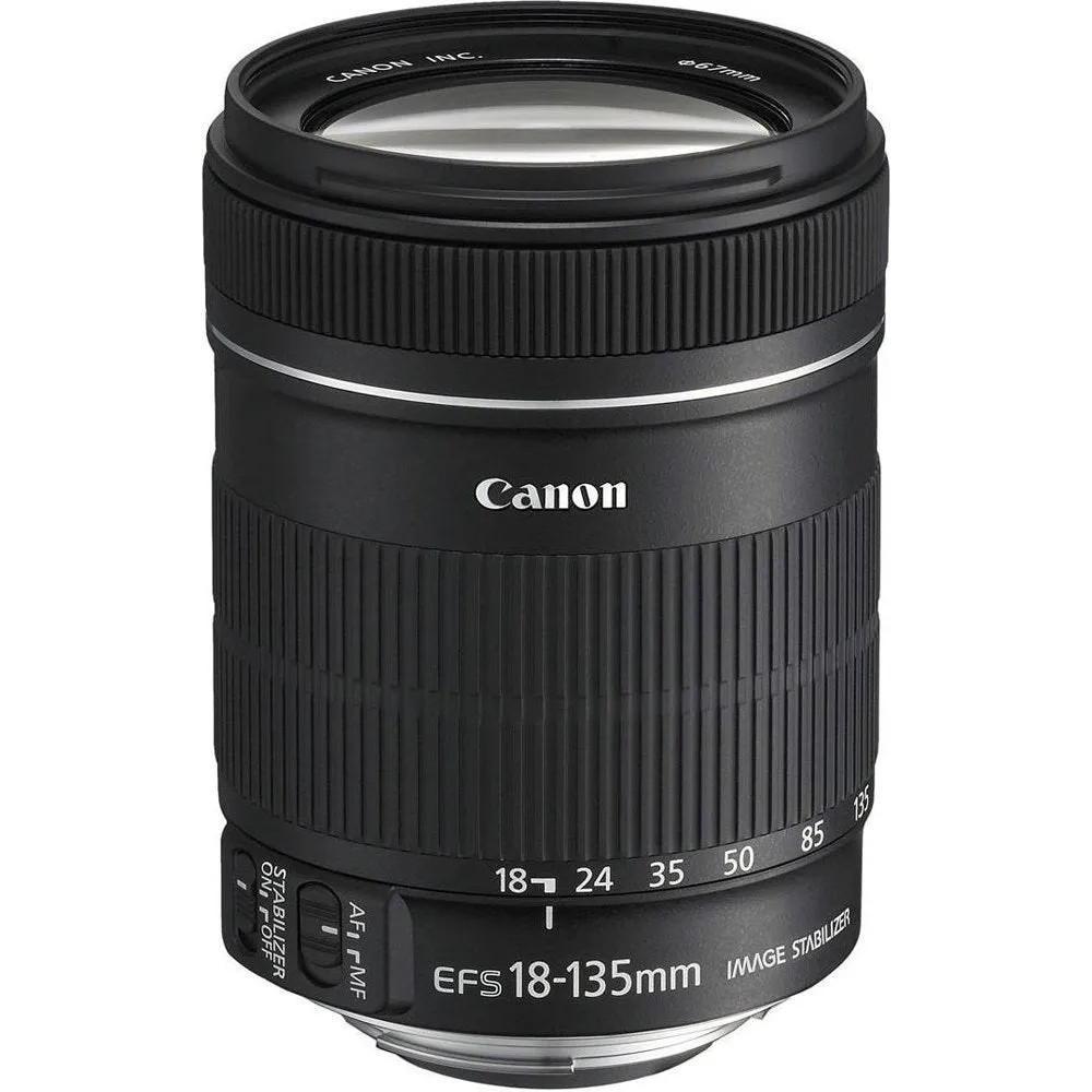 Canon EF-S 18-135mm f/3.5-5.6 IS USM Lens - New Open Box