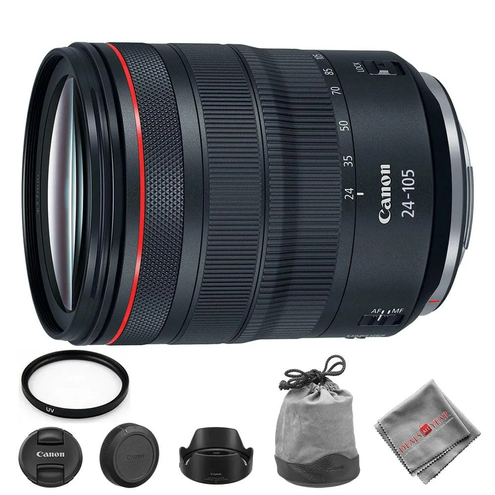 Canon RF 24-105mm f/4L IS USM Lens   77mm UV Filter