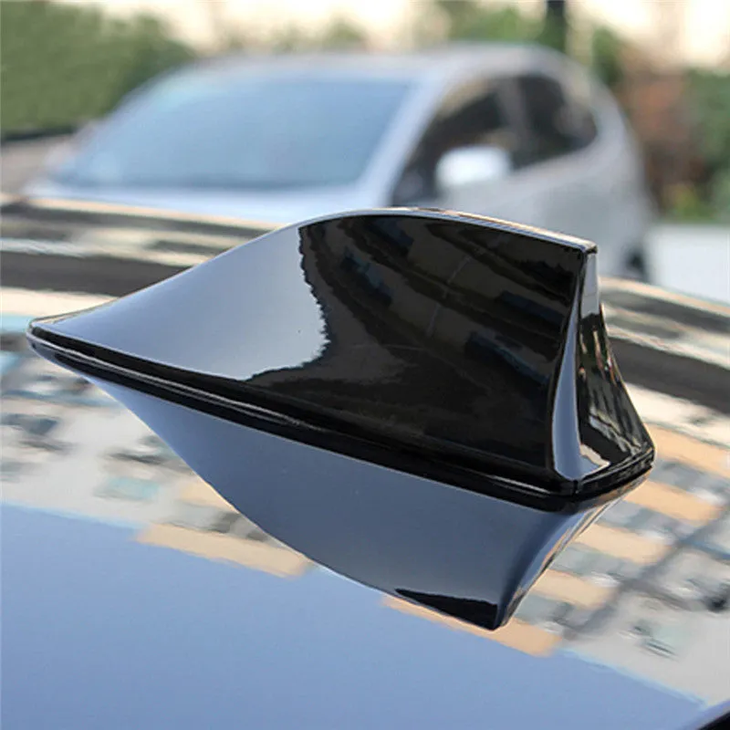 Car Radio Shark Fin Car Shark Antenna Signal Newest Design High Quality Universal for All Cars Aerials  Antenna Car Styling