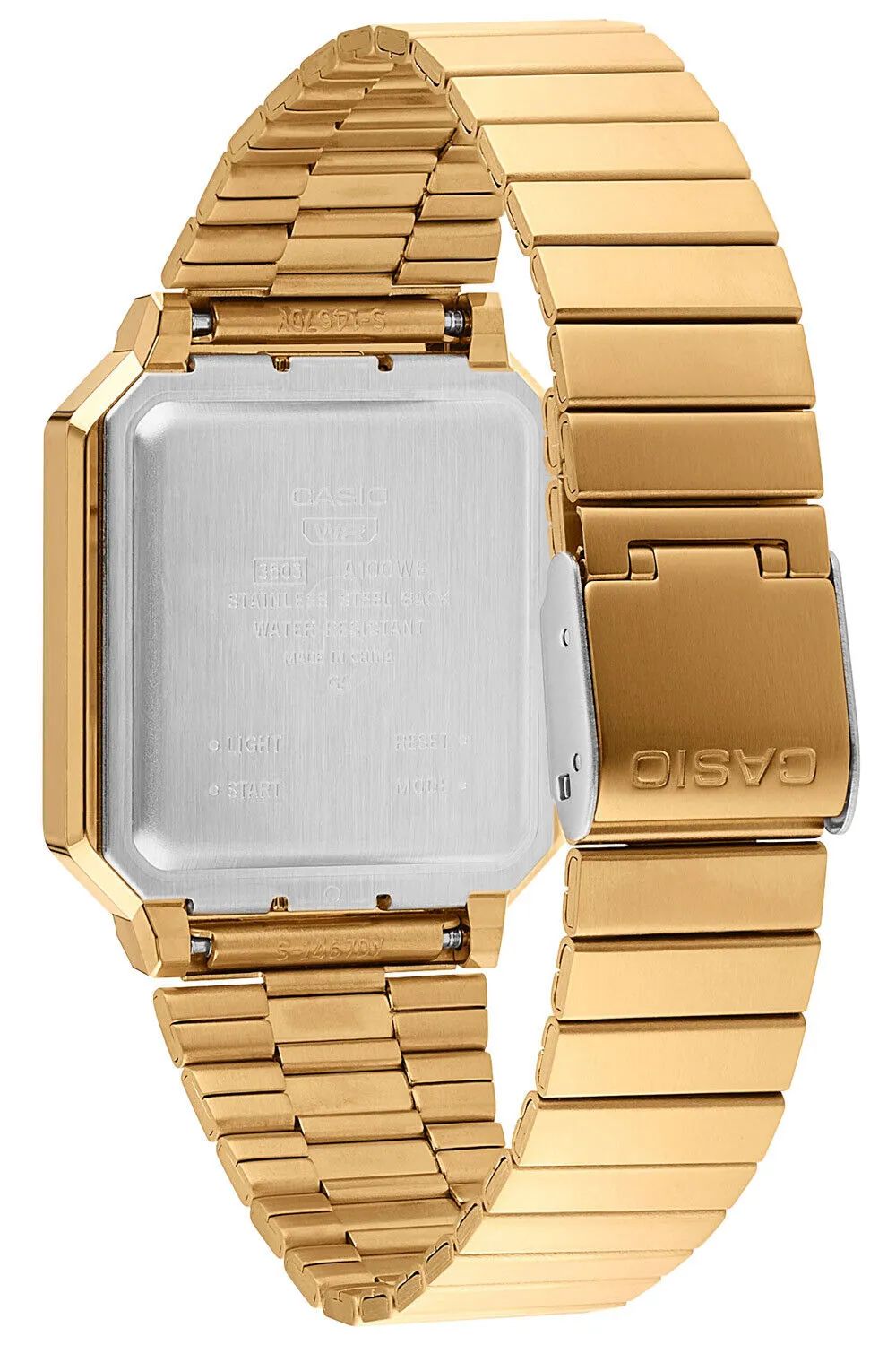 CASIO Golden Vintage Watch #A100WEG-9AEF