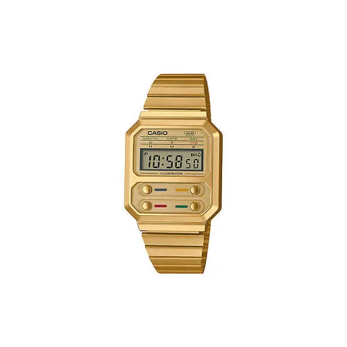 CASIO Golden Vintage Watch #A100WEG-9AEF