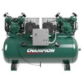 Champion Advantage 10HP Duplex Horiz. Air Compressor (240 Gal)