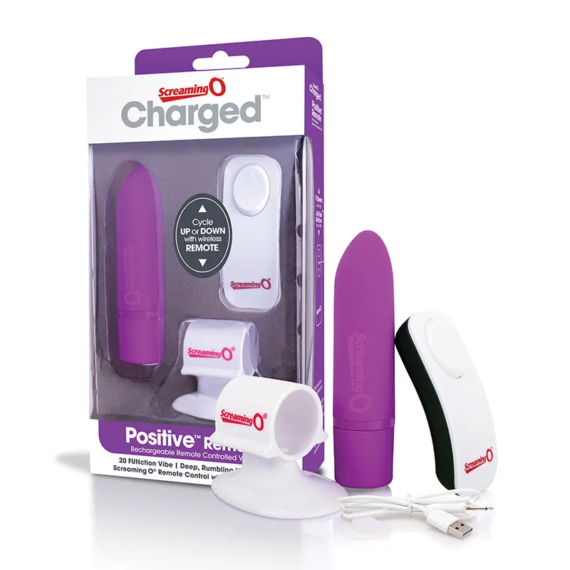 Charged Positive Remote Control - Grape - Each